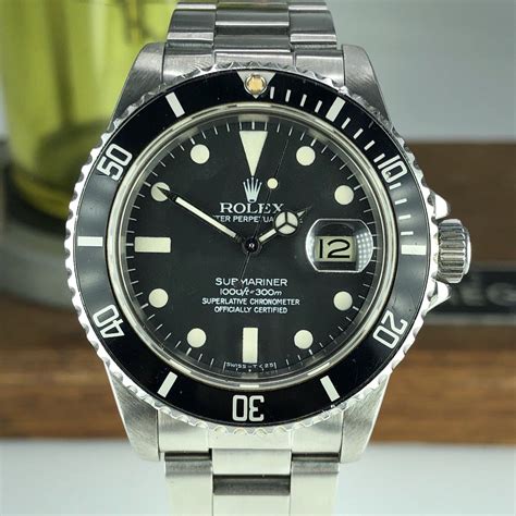 vintage rolex submariner 16800.